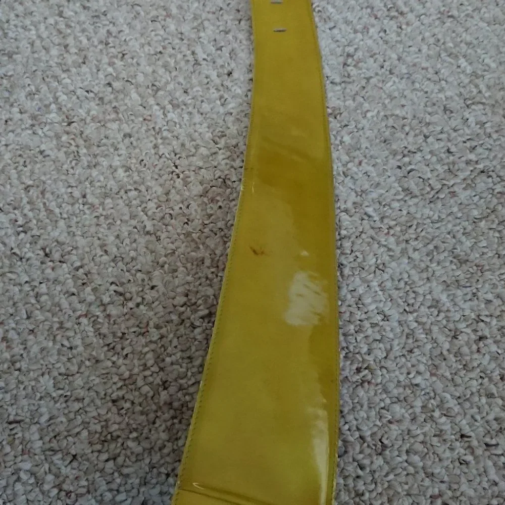 giuseppe zanotti yellow belt